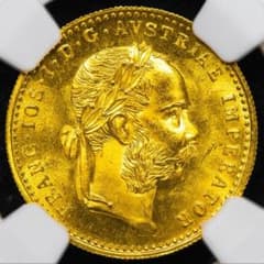 極美品 NGC-MS66 フランツ・ヨーゼフ1世 リストライク金貨 1915 - メルカリ