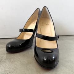 ルブタン♡WALLIS 100 パテント メリージェーン パンプス ルブタン♡WALLIS 100 パテント メリージェーン パンプス - メルカリ
