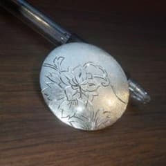 花柄ブローチ(シルバー)のサムネイル
