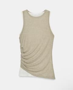 ZARA ダブルラスティックトップスのサムネイル