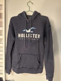 Hollister プルオーバーパーカー ネイビーのサムネイル