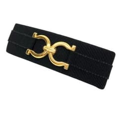 Ferragamo ガンチーニ バレッタ ブラック aq13075 - メルカリ
