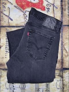 levis 559 34×32 ブラックジーンズ　ブラックデニムのサムネイル