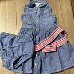 Ralph Lauren シャンブレーワンピース 12Mのサムネイル