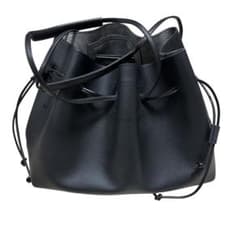 leather bag レザー バッグ 巾着 archive opium Y2K - メルカリ