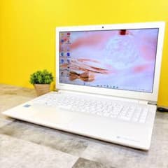 人気ホワイト✨すぐ使えるノートパソコン✨カメラ付き Windows11初心者