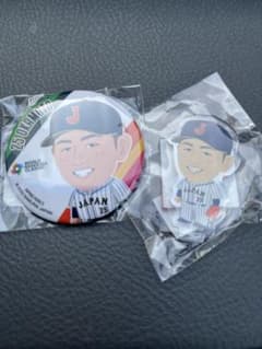 WBC 岡本和真　缶バッジ　アクリルセットのサムネイル