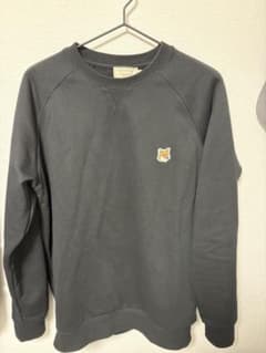 MAISON KITSUNÉ ブラック スウェット Lのサムネイル