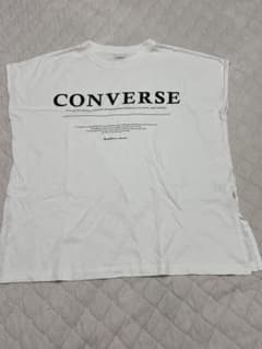 CONVERSE コンバース ロゴプリント Tシャツ ホワイト Lのサムネイル