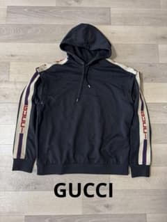GUCCI テクニカルパーカー S ノースリーブ切替 - メルカリ