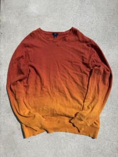 old gap グラデーションスウェット　古着　y2k グランジ　希少のサムネイル