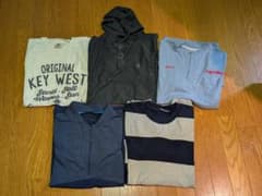 メンズ 長袖Tシャツセット 5点　アメリカ古着のサムネイル