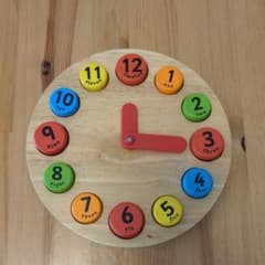 【Pintoy】知育玩具 とけいのサムネイル