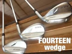 フォーティーン　ウェッジ　52°  56°  58°  3本セットのサムネイル