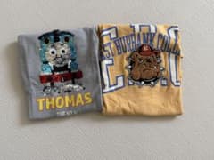 キッズ 半袖Tシャツ 2点セット まとめ売り 100cm トーマスのサムネイル