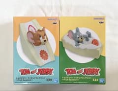 トムとジェリー フィギュアコレクション Fruit Sandwich　2種セット