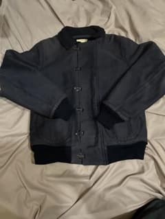 バズリクソンズ N-1 デッキジャケット フックモデル 38 NAVY 紺のサムネイル