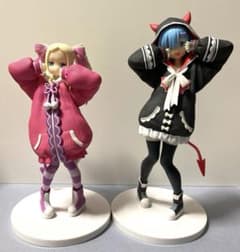 一番くじ リゼロ だぼパーカー ベアトリス レム フィギュア - メルカリ