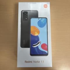 Xiaomi Redmi Note 11 グラファイトグレー 本体 SIMフリーのサムネイル
