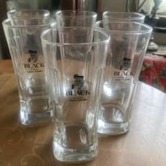 Thumbnail of 非売品 ブラックニッカ ビールジョッキ グラス タンブラー 酒器 6個セット