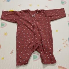 小花柄 ロンパース 60-70cmのサムネイル
