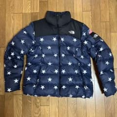 THE NORTH FACE 星柄 星条旗 ダウンジャケット USAのサムネイル