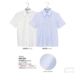 セレクトステージ★オフィスブラウス サックスのサムネイル