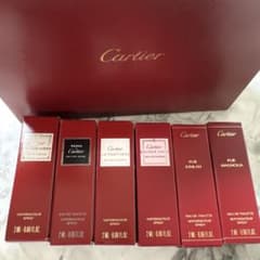 Cartier 香水 サンプル 6本セット - メルカリ