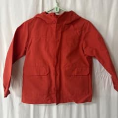 UNIQLO キッズ フード付きジャケット レッド 130cmのサムネイル
