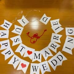 ガーランド  3点セット　結婚式のサムネイル