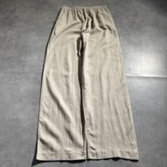 古着 90s シグネーチャー ワイド リネン パンツ 極太 スラックス USA製 古着 90s シグネーチャー ワイド リネン パンツ 極太 スラックス USA製
