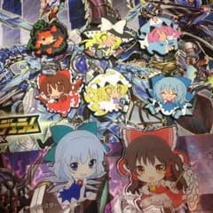 東方project  キャラクター  キーホルダー8個セットのサムネイル