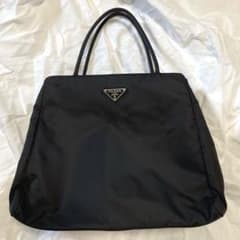 美品✨✨プラダ ハンドバッグ 三角ロゴプレート 白タグのサムネイル