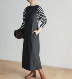 URBAN RESEARCH DOORS ストレートジャンパースカートのサムネイル