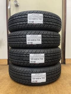 軽自動車各種』26年製 新品ヨコハマ夏タイヤ155/65R14 4本セット 
