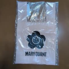 MARY QUANT ピンク エコバッグ フラワーロゴのサムネイル