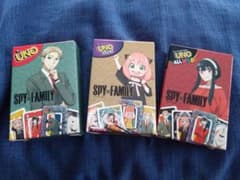 SPY×FAMILY UNO 3-Piece Set (Happy Meal)