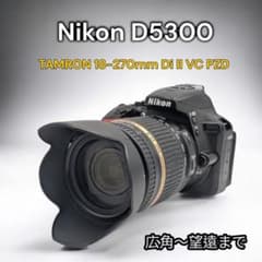 ニコン D5300⭐18-270mm高倍率ズームレンズ SDカード付 動作◎ ニコン D5300⭐18-270mm高倍率ズームレンズ SDカード付 動作◎ - メルカリ