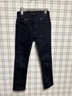 極美品 NUDIE JEANS ヌーディー ジーンズ 濃紺 W27x L32 - メルカリ