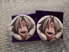 c107 秋田書店ブース 桃源暗鬼 桃宮唾切 缶バッジ 2個 - メルカリ