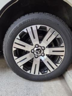 デリカD5 純正ホイール 225/55R18 ジオランダー 2026年製 4本 - メルカリ
