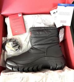 大特価新品超人気 HUNTER スノーブーツ ショート (24cm) 防水防寒 新品大特価HUNTER スノーブーツ ショート (24cm) 防水防寒 - メルカリ