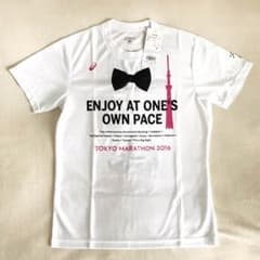 【新品】✨asics × 東京マラソン 限定Tシャツ✨♡おまけ付き♡のサムネイル