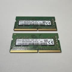 SK hynix 8GB PC4-2400T メモリー 2枚組 - メルカリ