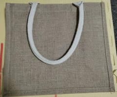 無印良品　ジュートバック