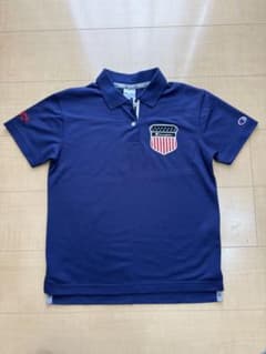 Champion レディース ゴルフウェア 半袖ポロシャツ ネイビー Sのサムネイル