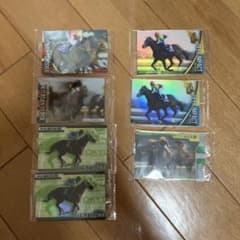 名馬 競馬 コレクションカード 7枚セット - メルカリ