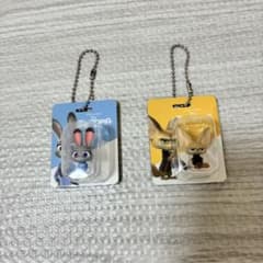Disney Zootopia ガチャガチャ キーチェーン セット　ズートピアのサムネイル