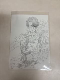 進撃の巨人 リヴァイ ブロマイド THE LAST ATTACKのサムネイル