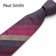 Paul Smith ポールスミス ネクタイ ワインレッド シルク 高級 人気